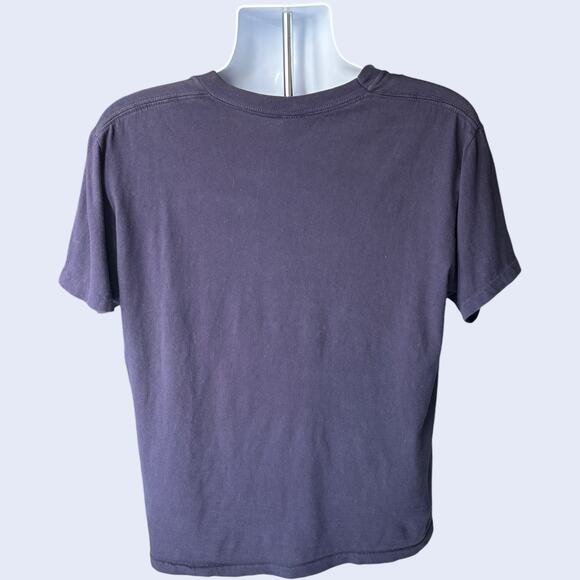 Vintage L Bass Fish Graphic Tee Blue Yellow Fishing - Picture 2 of 6